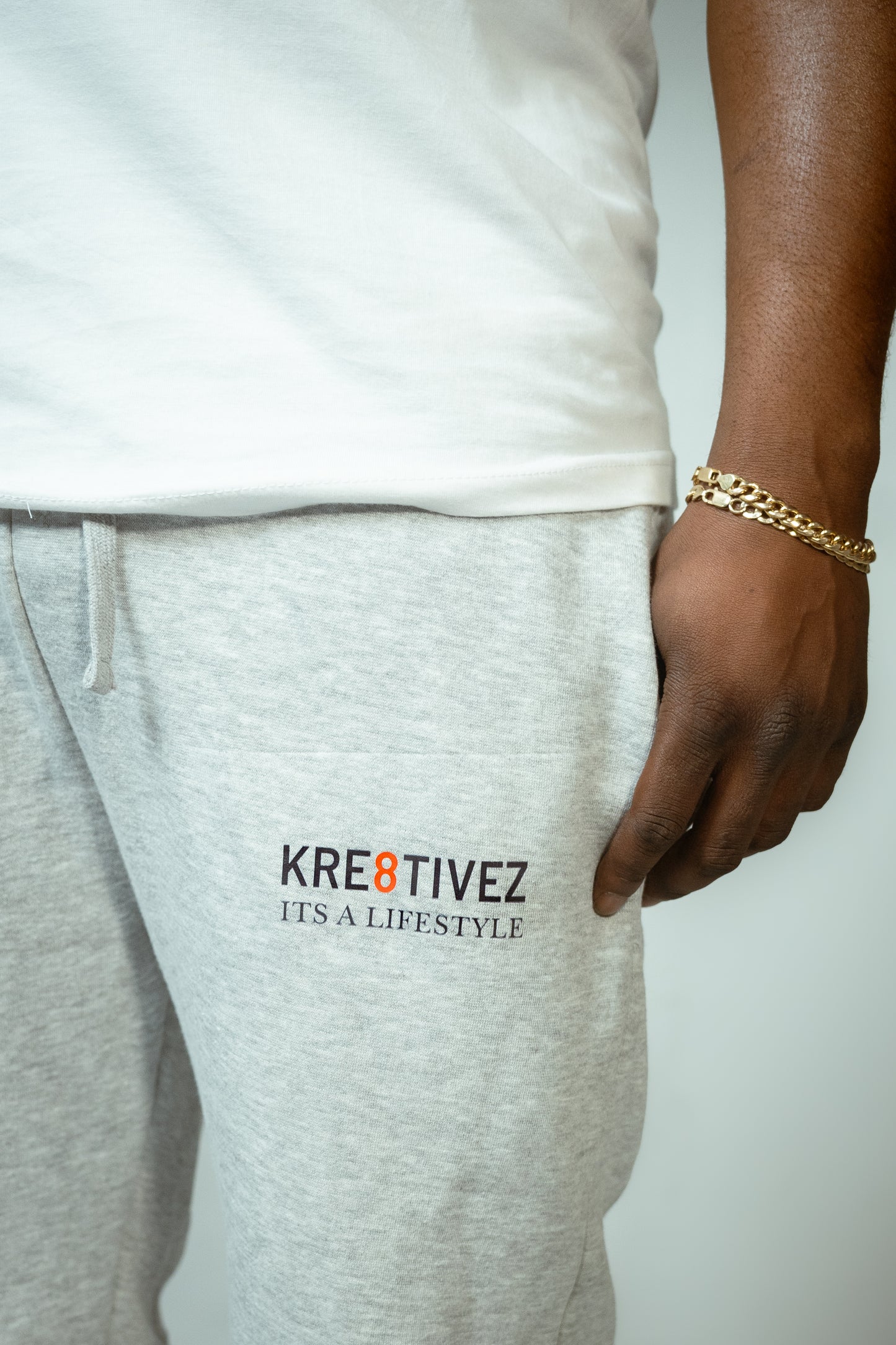 Main Logo Kre8tivez Sweat Shorts